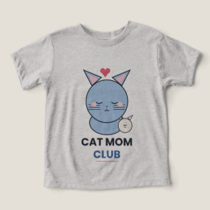 Camiseta de gato y gatito del Cat Mom Club