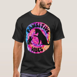 Camiseta de gato y perro de Vibes inquietantes
