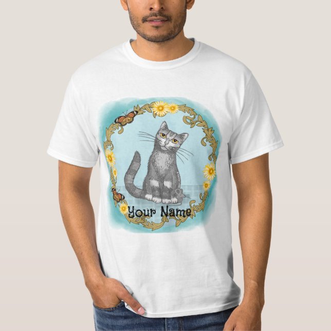 Camiseta de Gato y Ratón (Anverso)