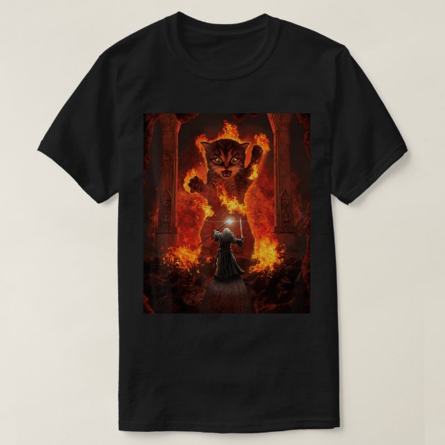 Camiseta de gatos de Balrog (Diseño del anverso)