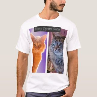 Camiseta de gatos de ópera de jabón