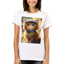 Camiseta de gatos encantadora