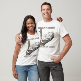 Camiseta de gatos - Posada perfectamente