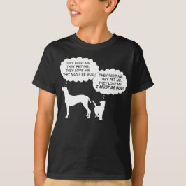 Camiseta de gatos y perros