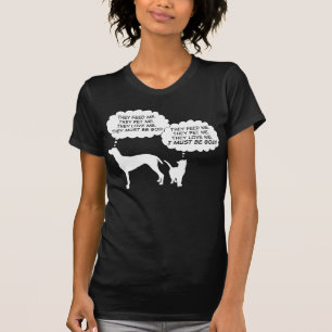 Camiseta de gatos y perros