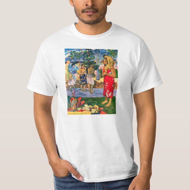 Camiseta de Gauguin Ia Orana Maria (Anverso)