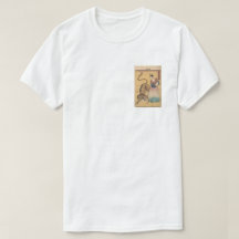 Camiseta de Geisha y Leopard