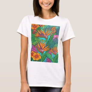 Camiseta de gemas tropicales
