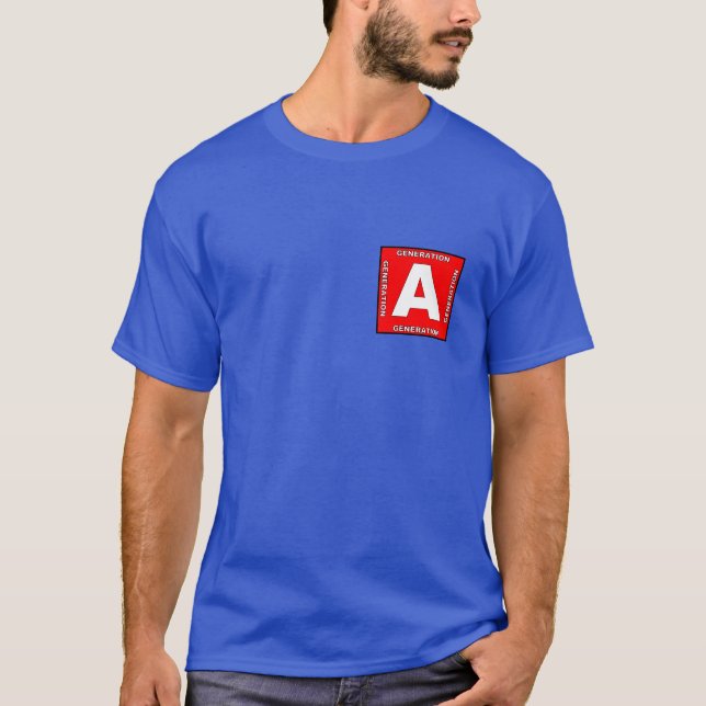 Camiseta de Generación AO para hombres (Anverso)