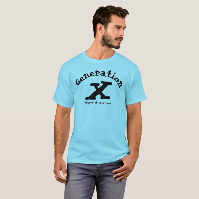 Camiseta de Generación X (Anverso completo)
