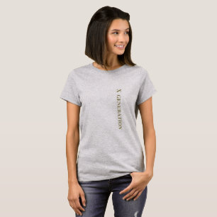 Camiseta de generación X
