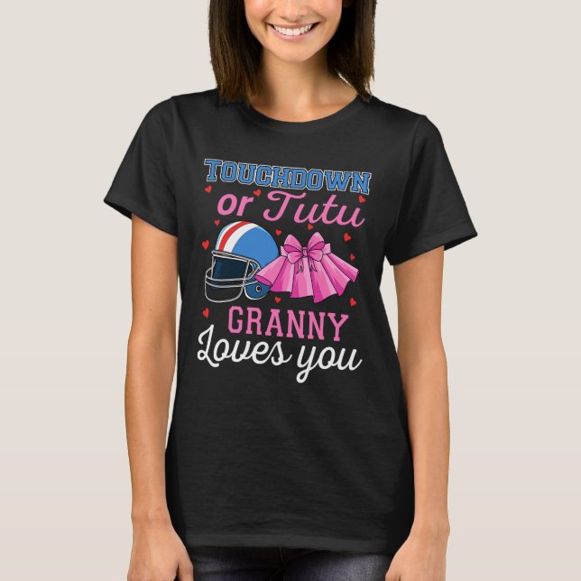 Camiseta de género de fútbol Touchdown o Tutú a la (Anverso)