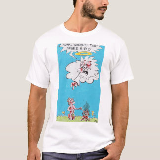 Camiseta de género humorística 'Costilla de Adán'