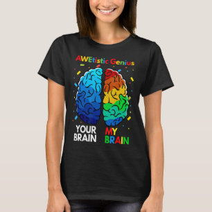 Camiseta de Genio Awetístico Regalo Conciencia del