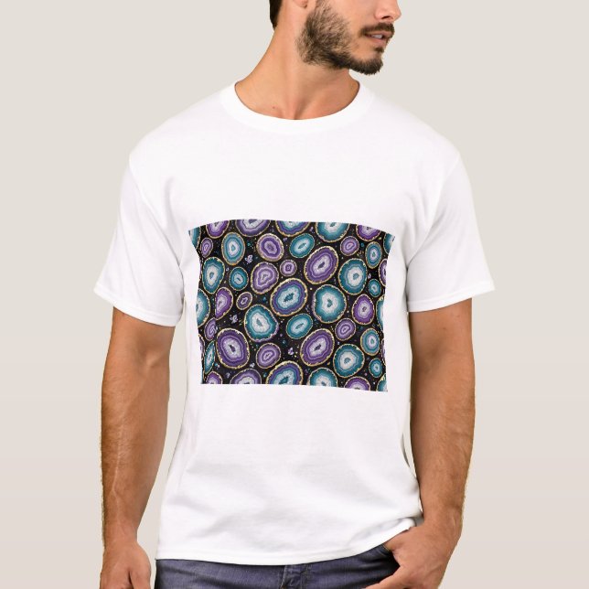 Camiseta de geoda de ágata (Anverso)