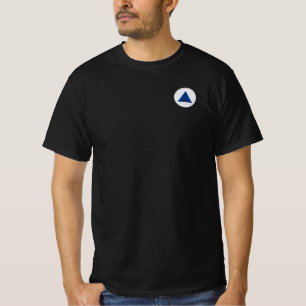 Camiseta de Geometría Feliz Retro Moderna - Street