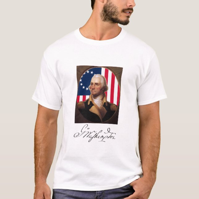 Camiseta de George Washington (Anverso)