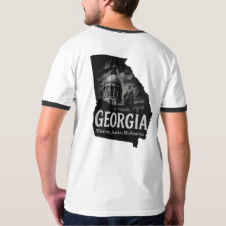 Camiseta de Georgia "Sabiduría, justicia, moderaci