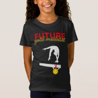 Camiseta de Gimnasia de Chicas Futuros Medallistas