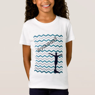 Camiseta De Gimnasia De La Gimnasia De La Chevron