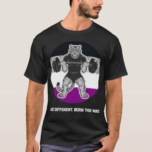 Camiseta de Gimnasia Levantadora de Tigre del Orgu
