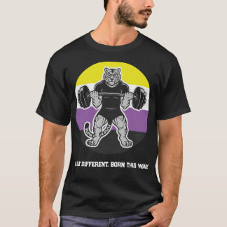 Camiseta de Gimnasia Levantadora de Tigre del Orgu