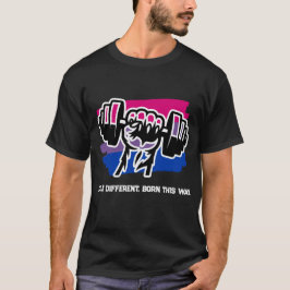 Camiseta de Gimnasia Orgullo Bisexual — Puño Mancu