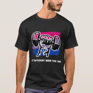 Camiseta de Gimnasia Orgullo Bisexual — Puño Mancu