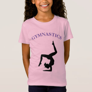 Camiseta de gimnasia para Chicas personalizada