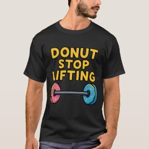 Camiseta de Gimnasio de Entrenamiento de Donut Div