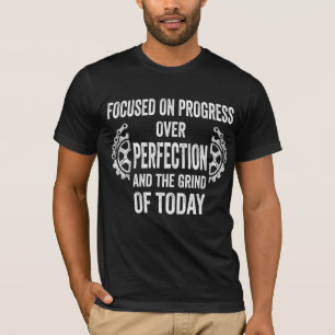 Camiseta de gimnasio de motivación de fitness enfo