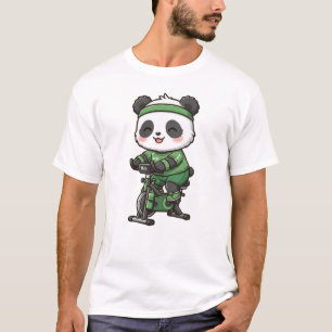 Camiseta de gimnasio de panda lindo - Panda de ent