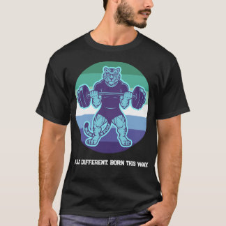 Camiseta de Gimnasio Levantador de Tigre Orgullo G