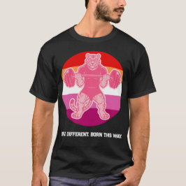 Camiseta de Gimnasio Levantadora de Tigre Orgullo 