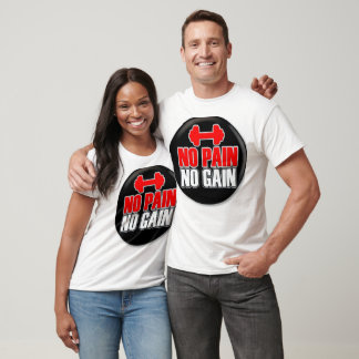 Camiseta de gimnasio No Pain No Gain