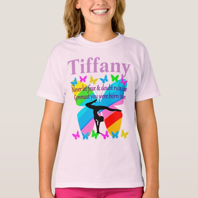 CAMISETA DE GIMNASTICA PERSONAL inspiradora (Anverso)