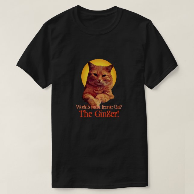 Camiseta De Ginger Cat Icónica (Diseño del anverso)