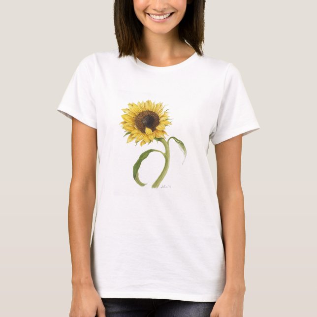 Camiseta de girasol (Anverso)
