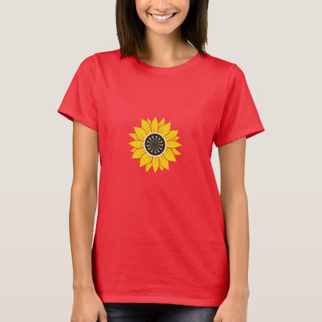 Camiseta de girasol (Anverso)