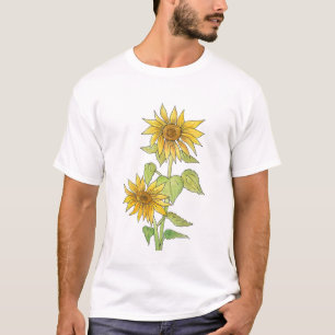 Camiseta de girasol
