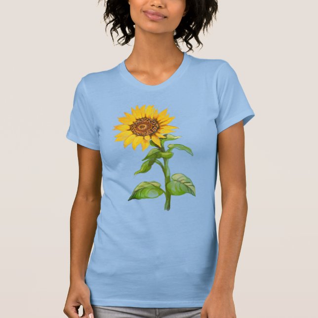 Camiseta de girasol (Anverso)