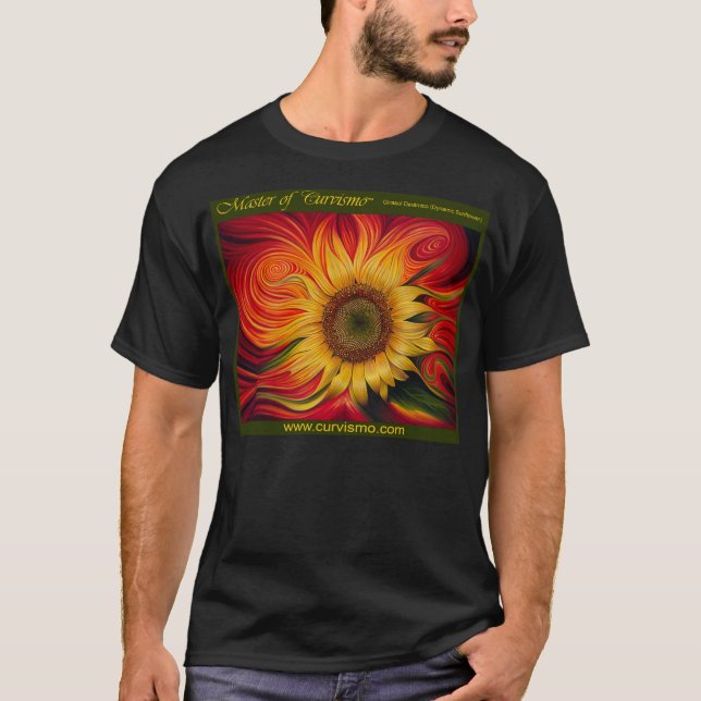 Camiseta de Girasol Dinámico (Anverso)