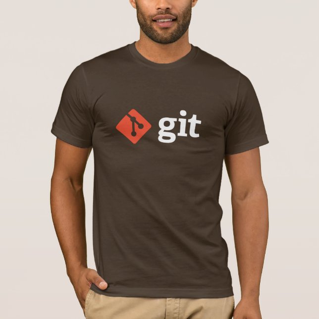 Camiseta de Git (Brown) (Anverso)
