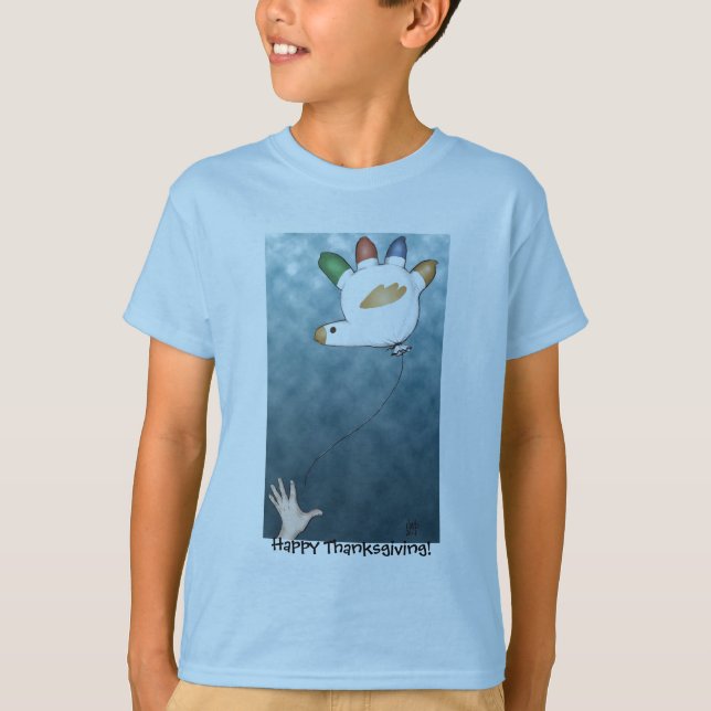 Camiseta de globo de mano de Turquía (Anverso)