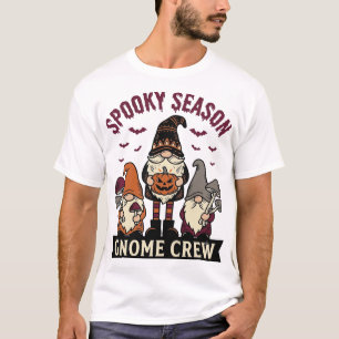 Camiseta de Gnomo de Halloween Tripulación de Gnom