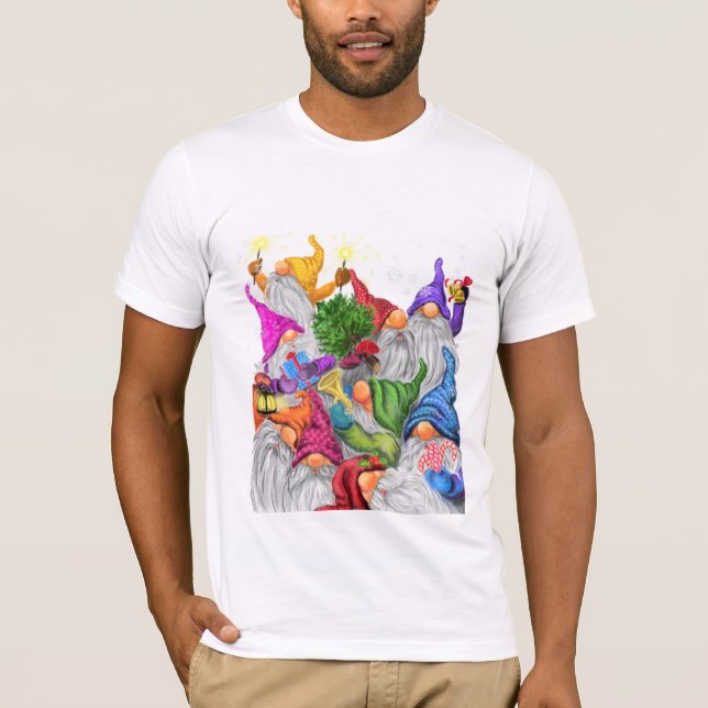 Camiseta de Gnomo de Navidad (Anverso)
