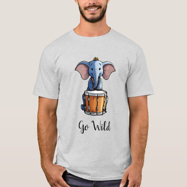 Camiseta de Go Wild Elephant (Anverso)