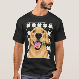 Camiseta de Golden Retriever día de San Patricio c
