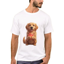 Camiseta de Golden Retriever Mi Humano Favorito