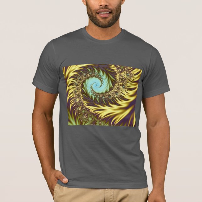 Camiseta de Golden Swirls (Anverso)